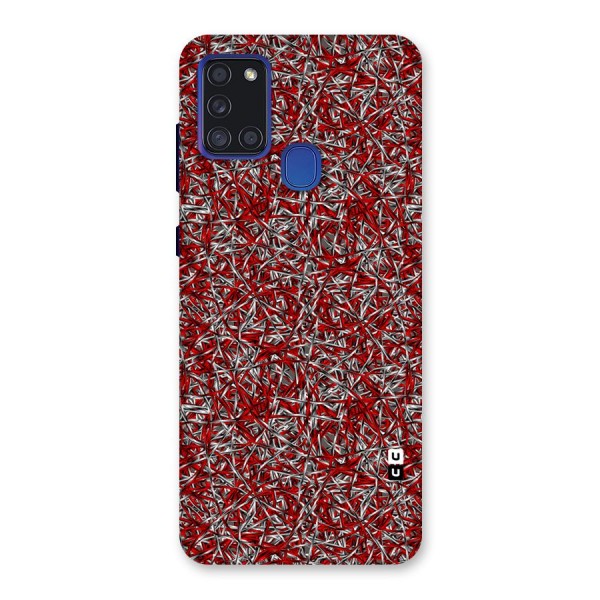 Abstract Threads Back Case for Galaxy A21s