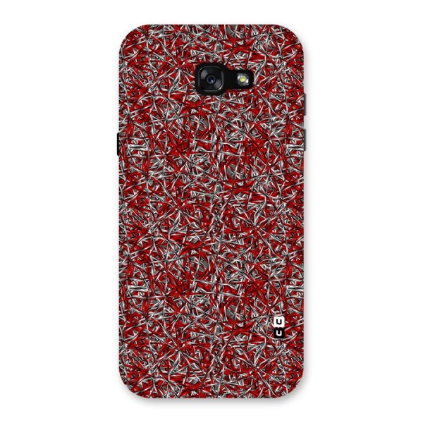 Abstract Threads Back Case for Galaxy A7 (2017)