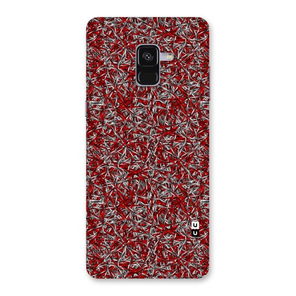 Abstract Threads Back Case for Galaxy A8 Plus