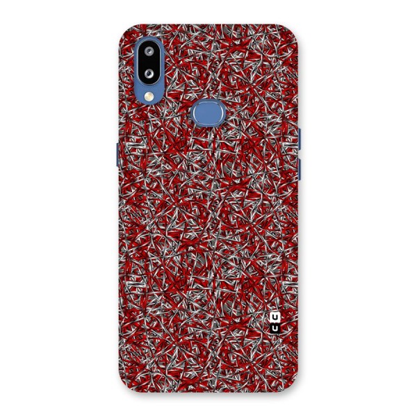 Abstract Threads Back Case for Galaxy M01s