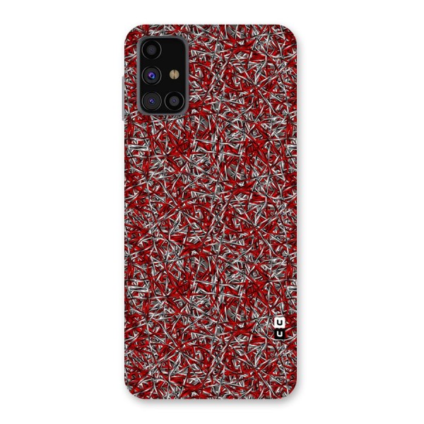 Abstract Threads Back Case for Galaxy M31s