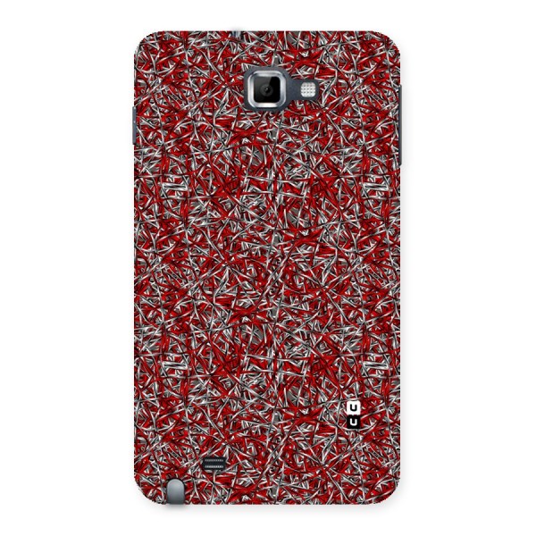 Abstract Threads Back Case for Galaxy Note