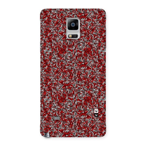 Abstract Threads Back Case for Galaxy Note 4