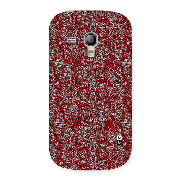 Abstract Threads Back Case for Galaxy S3 Mini