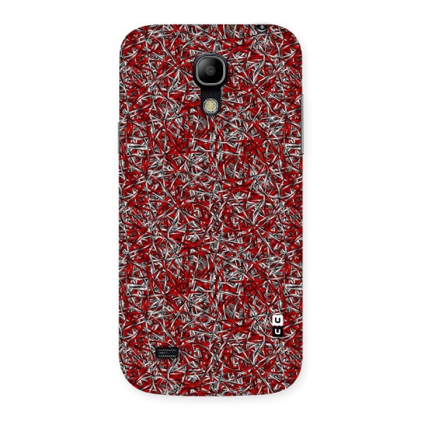 Abstract Threads Back Case for Galaxy S4 Mini