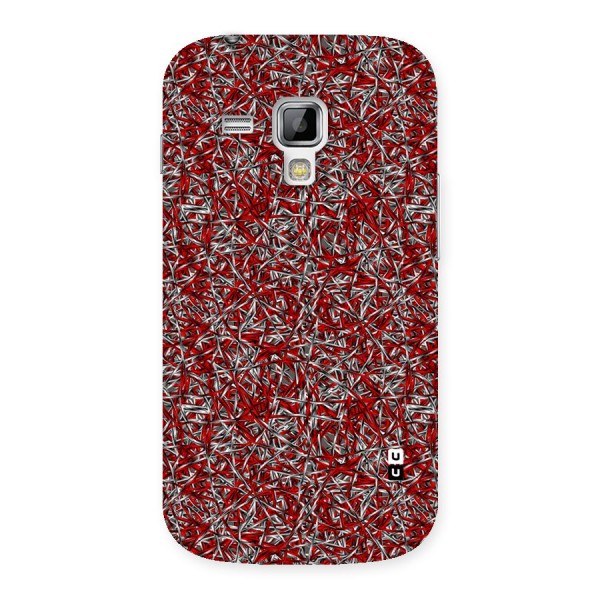 Abstract Threads Back Case for Galaxy S Duos