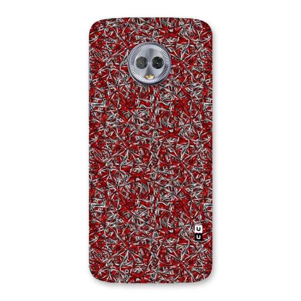 Abstract Threads Back Case for Moto G6