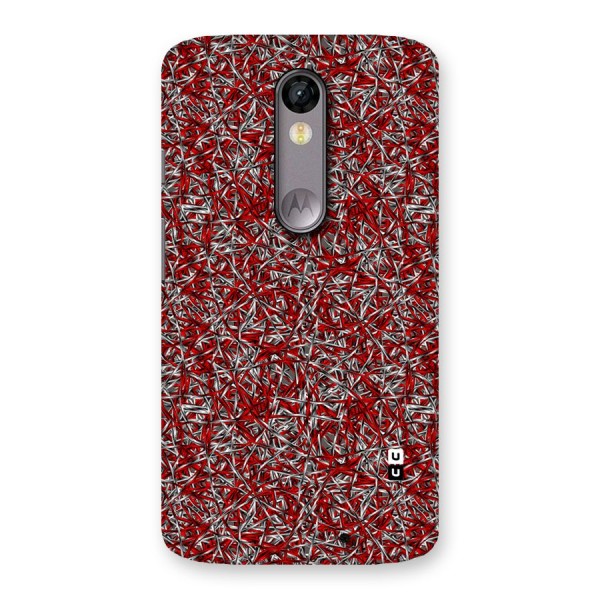 Abstract Threads Back Case for Moto X Force