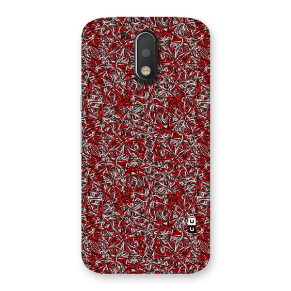 Abstract Threads Back Case for Motorola Moto G4