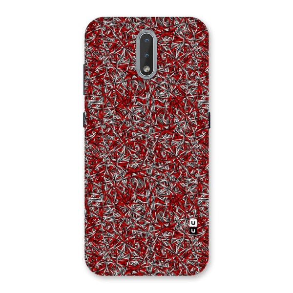 Abstract Threads Back Case for Nokia 2.3