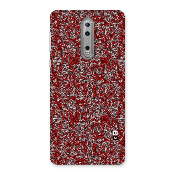 Abstract Threads Back Case for Nokia 8