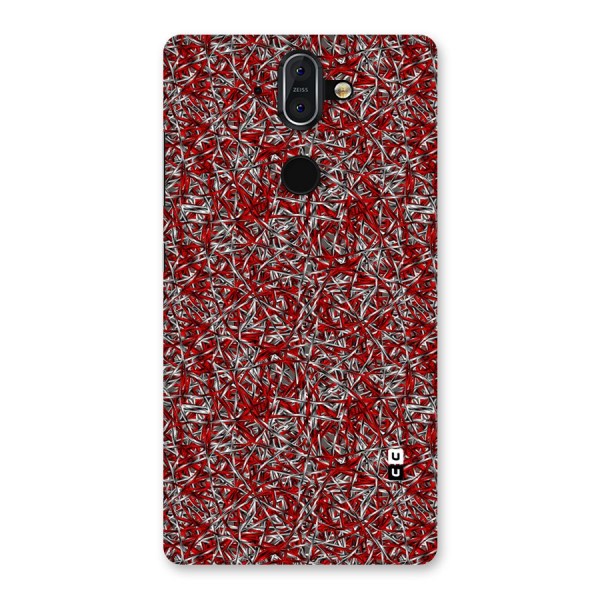 Abstract Threads Back Case for Nokia 8 Sirocco