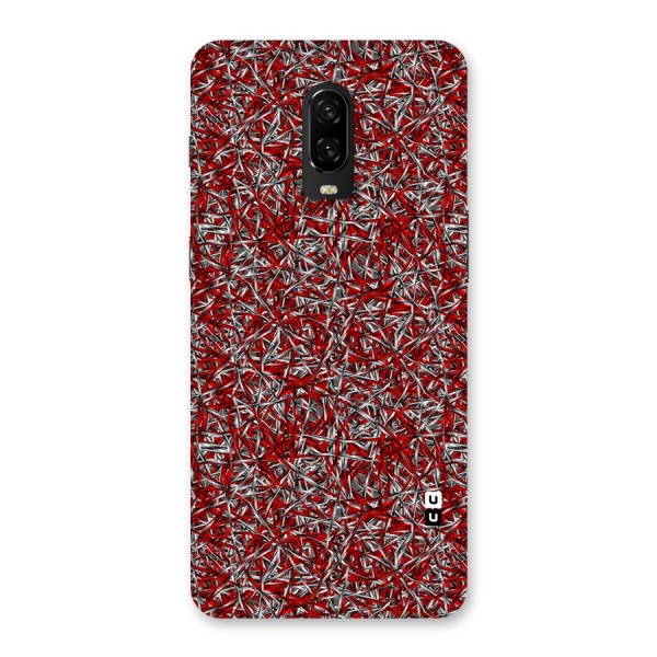 Abstract Threads Back Case for OnePlus 6T