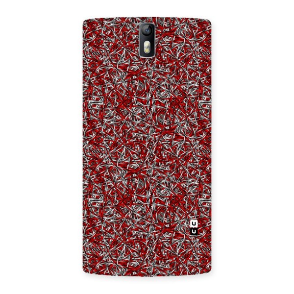 Abstract Threads Back Case for One Plus One