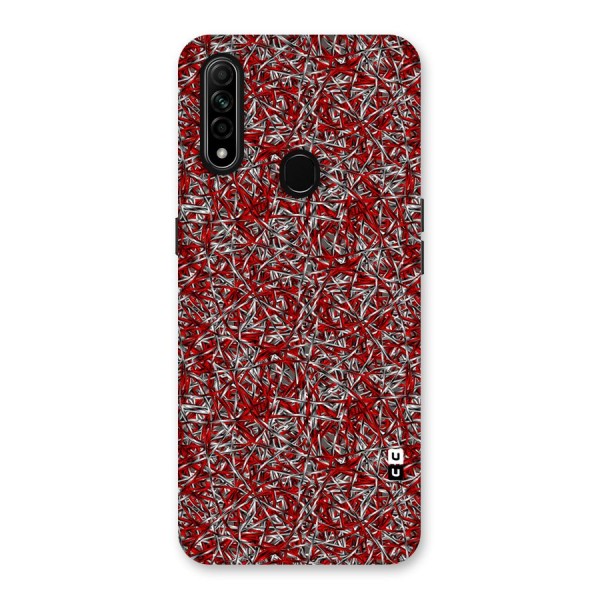 Abstract Threads Back Case for Oppo A31