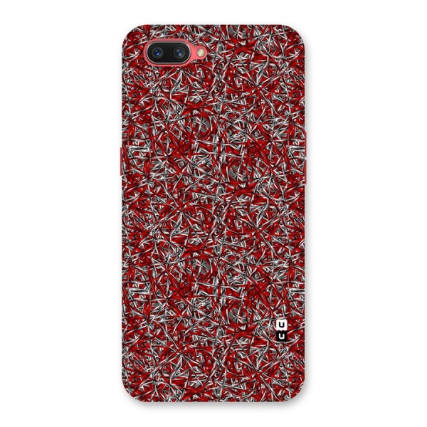 Abstract Threads Back Case for Oppo A3s