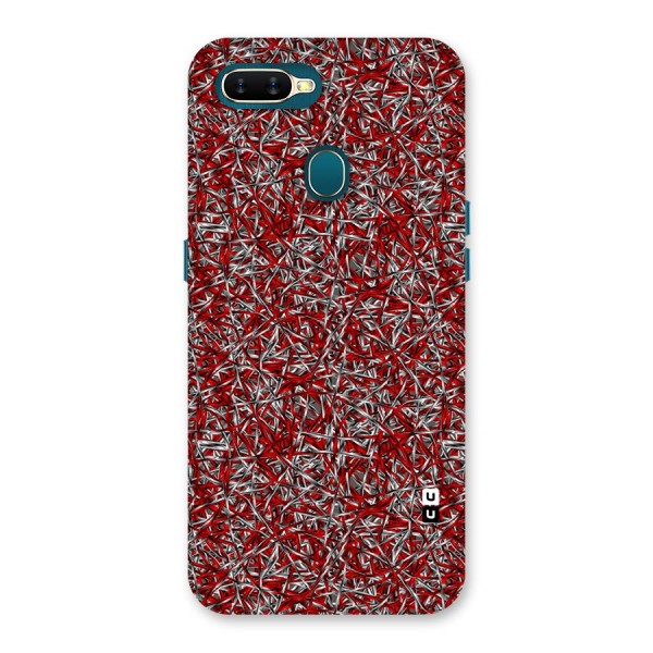 Abstract Threads Back Case for Oppo A7