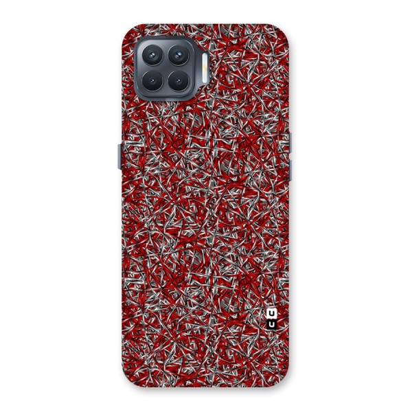 Abstract Threads Back Case for Oppo F17 Pro