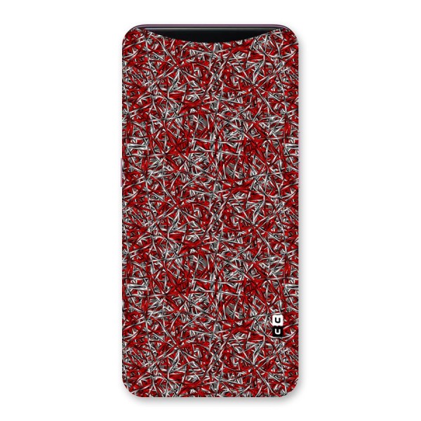 Abstract Threads Back Case for Oppo Find X