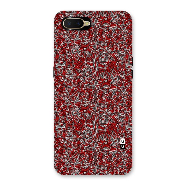 Abstract Threads Back Case for Oppo K1