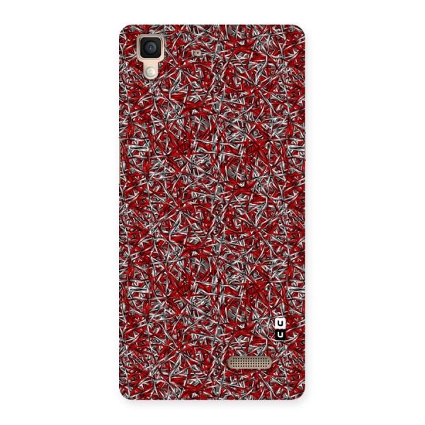 Abstract Threads Back Case for Oppo R7