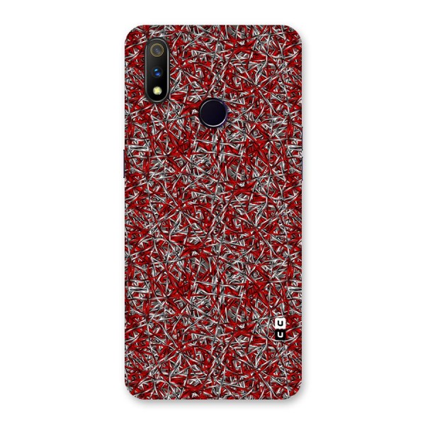 Abstract Threads Back Case for Realme 3 Pro