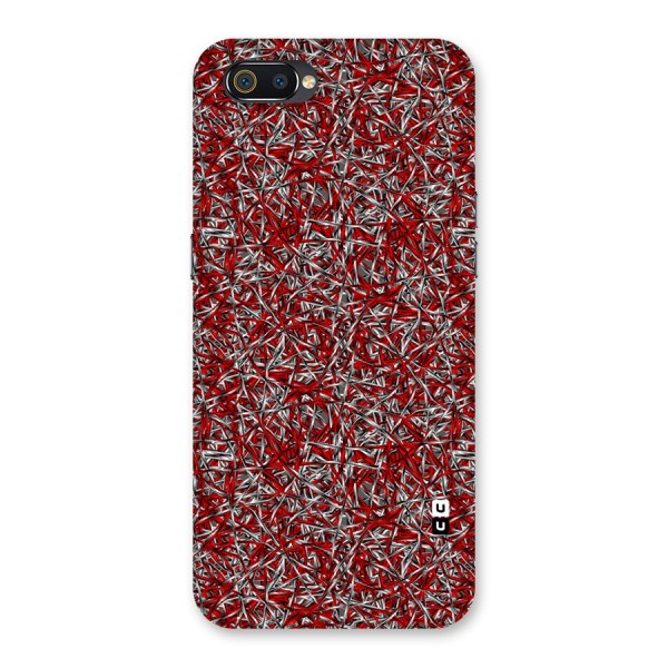 Abstract Threads Back Case for Realme C2