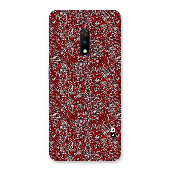 Abstract Threads Back Case for Realme X