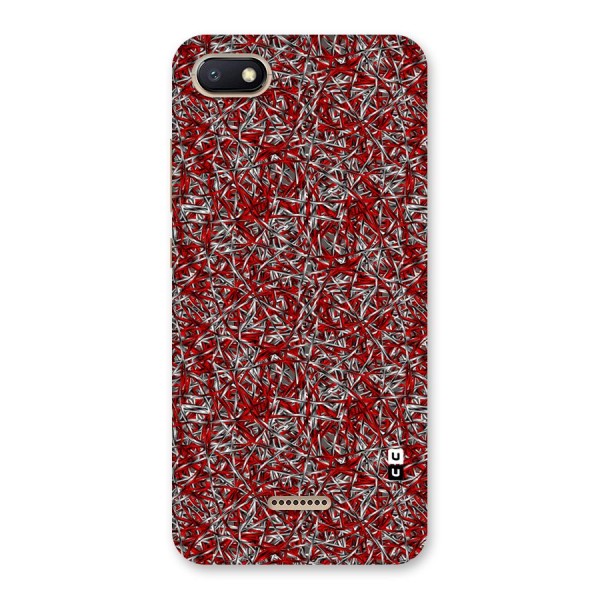 Abstract Threads Back Case for Redmi 6A