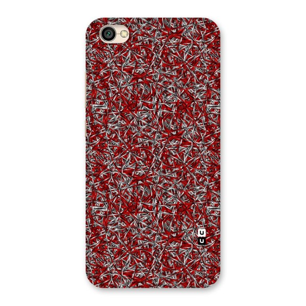 Abstract Threads Back Case for Redmi Y1 Lite