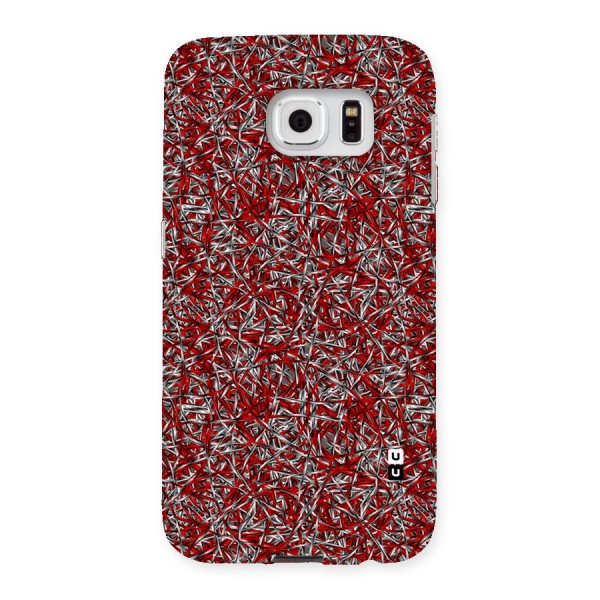 Abstract Threads Back Case for Samsung Galaxy S6