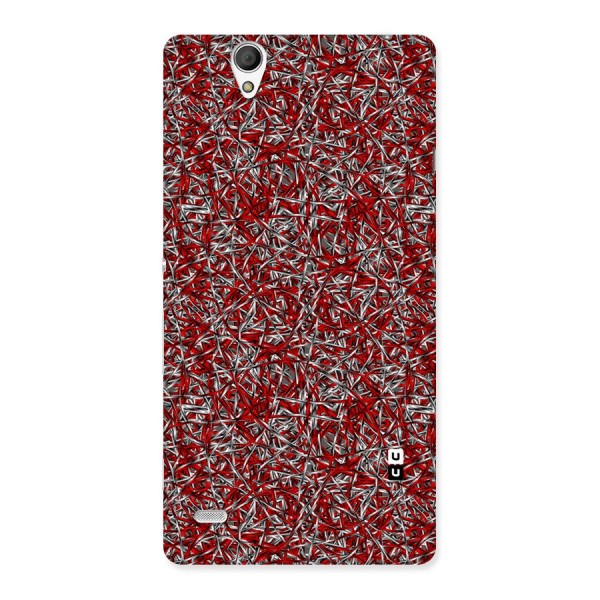 Abstract Threads Back Case for Sony Xperia C4