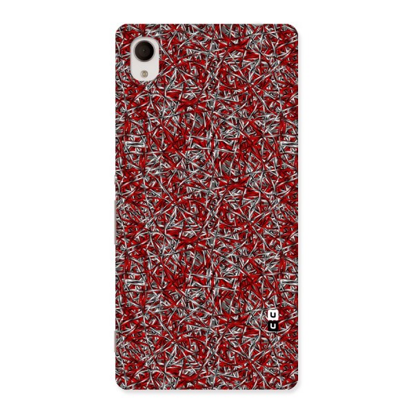 Abstract Threads Back Case for Sony Xperia M4