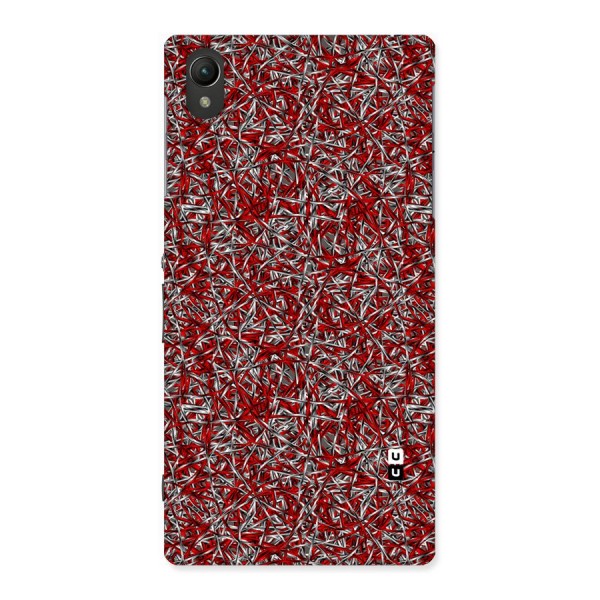 Abstract Threads Back Case for Sony Xperia Z1