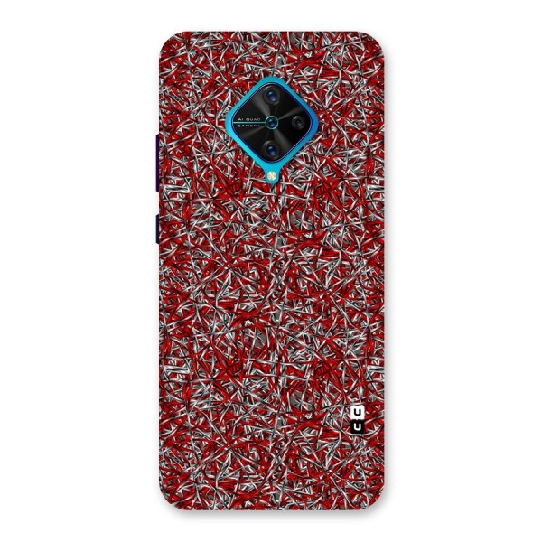 Abstract Threads Back Case for Vivo S1 Pro