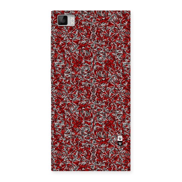 Abstract Threads Back Case for Xiaomi Mi3