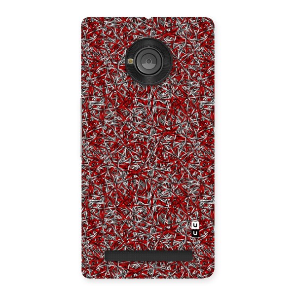 Abstract Threads Back Case for Yu Yuphoria