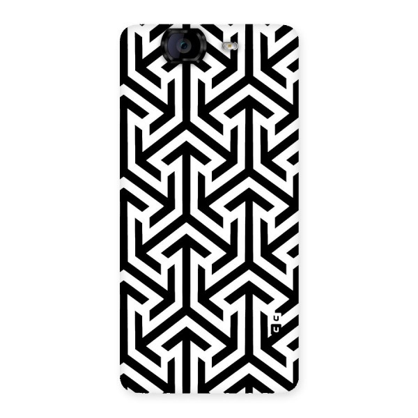 Abstract Triple Arrows Back Case for Canvas Knight A350