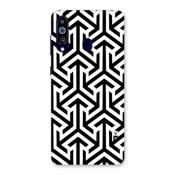 Abstract Triple Arrows Back Case for Galaxy A60