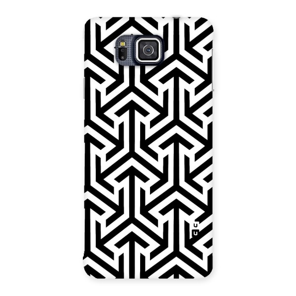 Abstract Triple Arrows Back Case for Galaxy Alpha