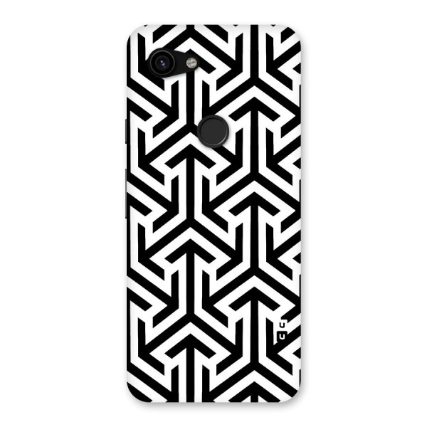 Abstract Triple Arrows Back Case for Google Pixel 3a