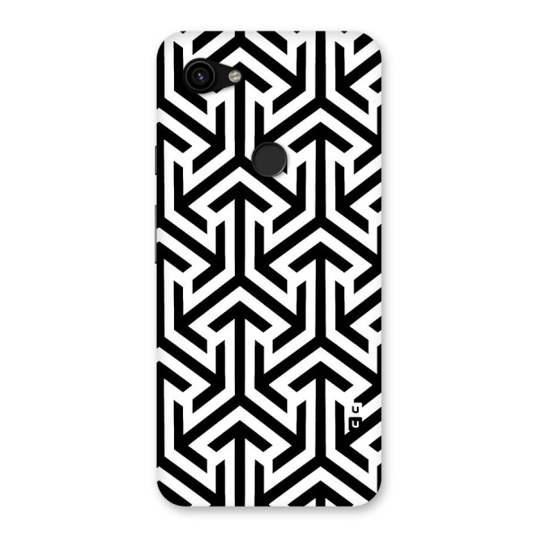 Abstract Triple Arrows Back Case for Google Pixel 3a XL