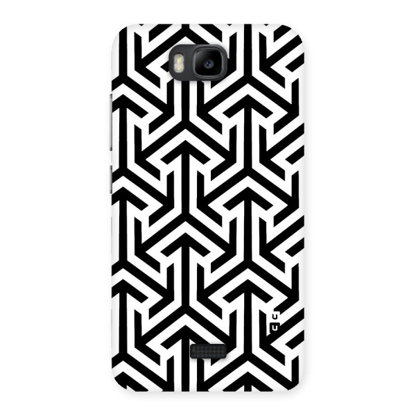 Abstract Triple Arrows Back Case for Honor Bee