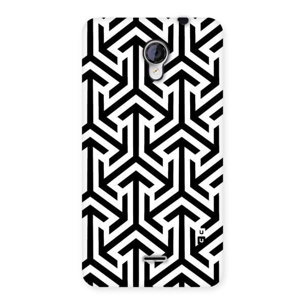 Abstract Triple Arrows Back Case for Micromax Unite 2 A106