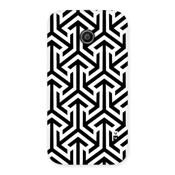 Abstract Triple Arrows Back Case for Moto E