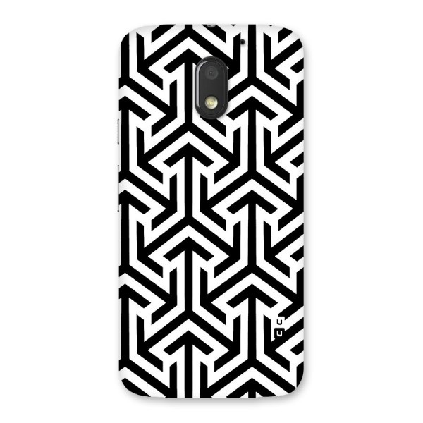 Abstract Triple Arrows Back Case for Moto E3 Power