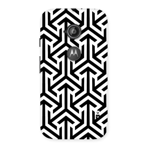 Abstract Triple Arrows Back Case for Moto E 2nd Gen