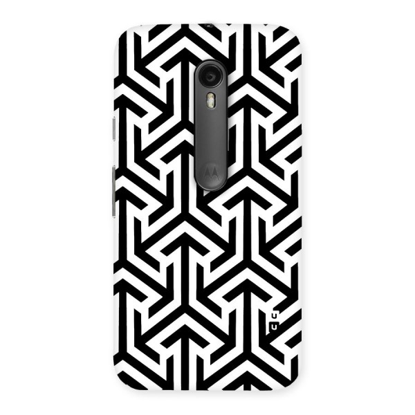 Abstract Triple Arrows Back Case for Moto G3