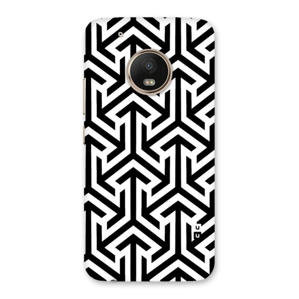 Abstract Triple Arrows Back Case for Moto G5 Plus