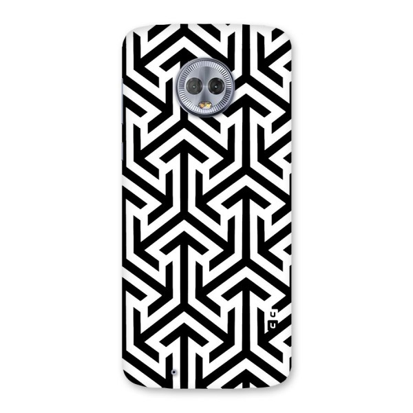 Abstract Triple Arrows Back Case for Moto G6